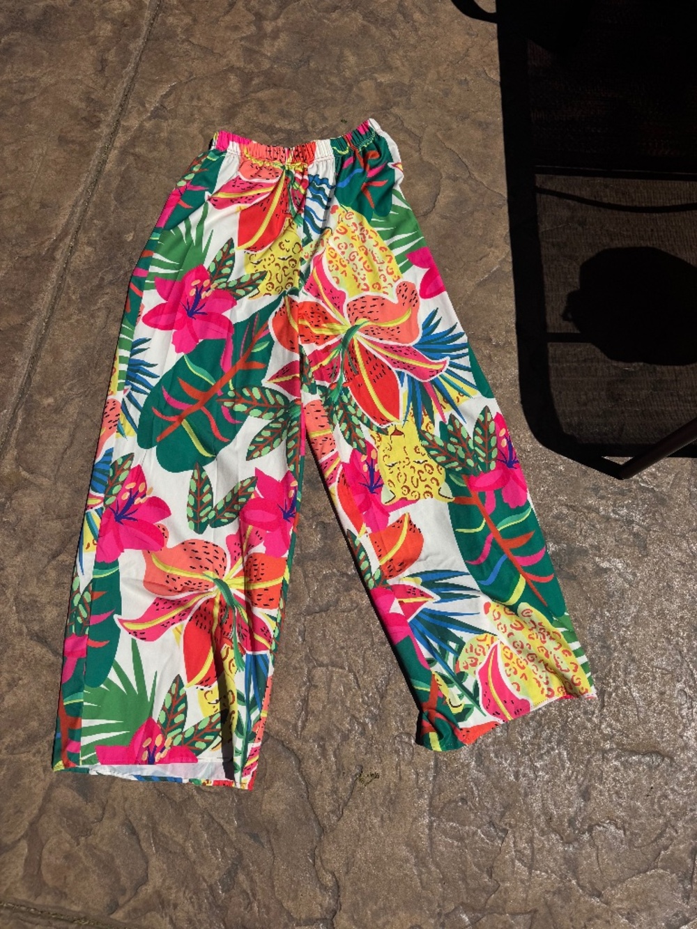 Beach summer tropical pants